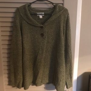Olive green sweater